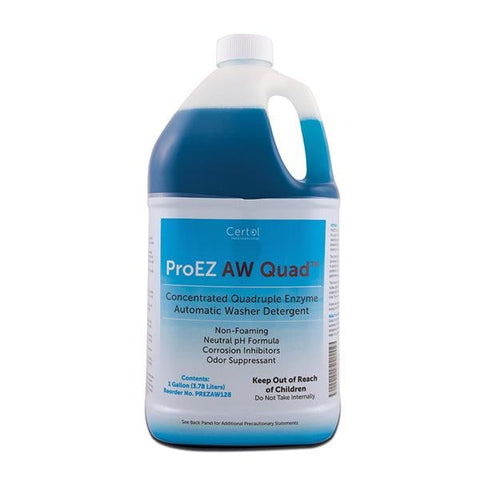 Certol International Detergent Enzymatic ProEZ Aw Quad 1 Gallon Fresh Scent 4Ga/Ca - PREZAW128-1