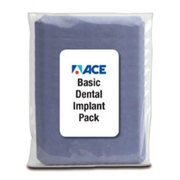 ACE Surgical Supply Pack Dental Implant Basic With Split Sheet 78x110