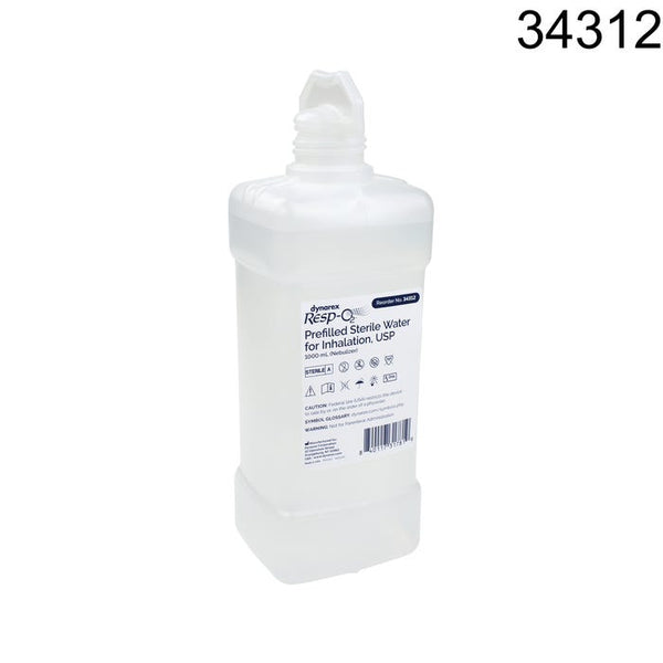 Dynarex Prefilled Sterile Water For Inhalation (Nebulizer) 1000ml case