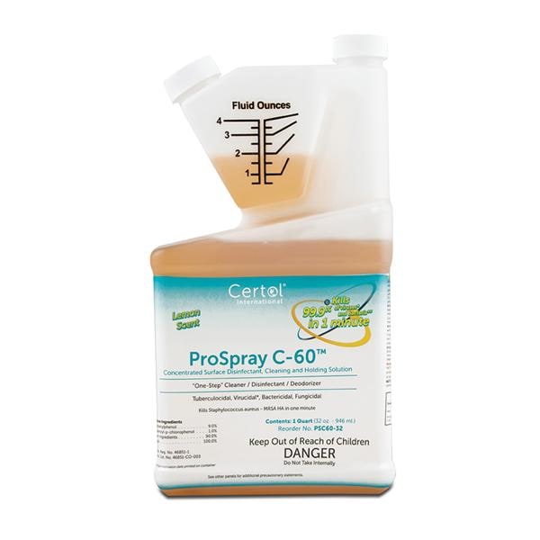Certol International Disinfectant Solution ProSpray C60 Meter Dose Le