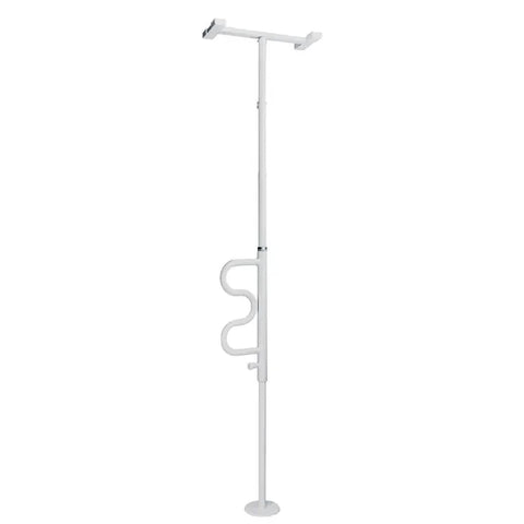 Stander Security Pole and Curve Grab Bar