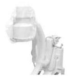 Tidi Products LLC -90x30x32" Sterile C-Arm Cover Clear 5411