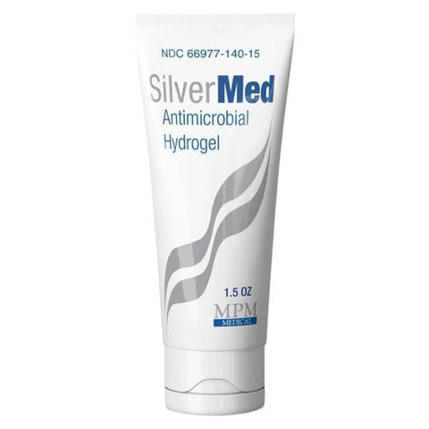 MPM Medical  SilverMed Hydrogel/Silver Antimicrobial Hydrogel 4x5" Sterile 1.5oz Clear - ABSM1406
