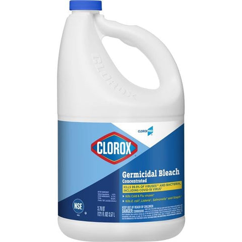 The Clorox Company Bleach Concentrate Clorox Pro Jug No Artificial Fragrances 121 oz Ea, 3 EA/CA - HCH 30966