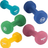 North Coast Multi-Colored Neoprene Dumbbells