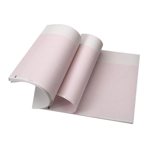 Welch-Allyn ECG/EKG Recording Paper New For CP100/150/200 200/Pk, 5 PK/CASE - 105353