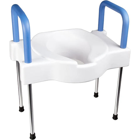 Extra Wide Tall-Ette Elevated Toilet Seat with Legs
