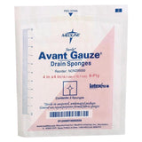 Medline Industries Inc Avant Rayon/Polyester Blend Drain Sponge 4x4" 6 Ply Sterile Gauze LF, 12 BX/CA - NON256000