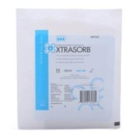 Gentell, Inc. xtrasorb Classic Polymer Fiber Dressing 4x5" Sterile Sachet NAdhs NAdhr LF, 10 BX/CA - 89545