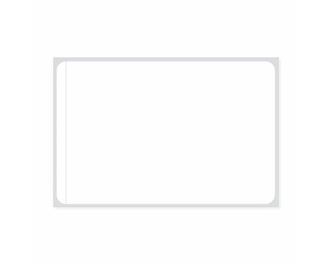 PDC Label Thermal Transfer Piggyback Paper Permanent 3" Core 3" X 2" White 2000 per Roll | LTPB547