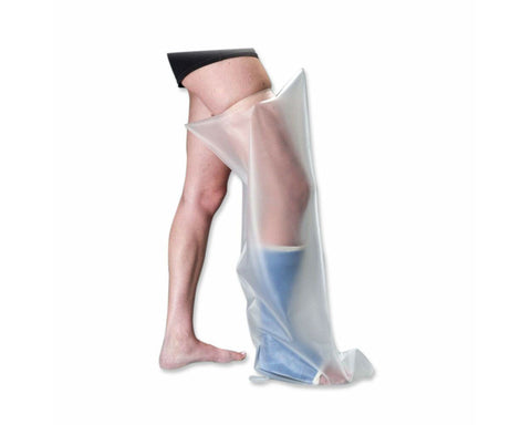 Aquashield® Full Leg Cast Cover Clear Polyurethane Small - 1 Each | AQSFL
