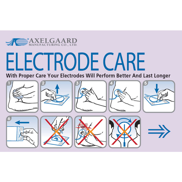 PALS Electrode Pads - Axelgaard Electrodes for Electric Stimulation Th ...