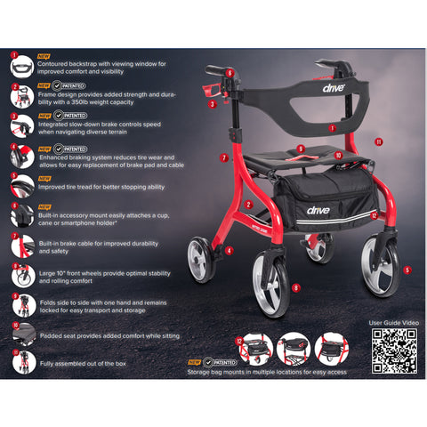 Drive Nitro Sprint Rollator