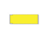 PDC Label Cerner Direct Thermal Piggyback Paper Permanent 3" Core 3 1"/2"x1 Yellow 4000 per Roll, 8 Rolls per Case | PPMSPBY10