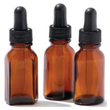 Prescription Container Bottle Dropper Rexam Glass 1/2oz Amber 12/Box - AGC-52
