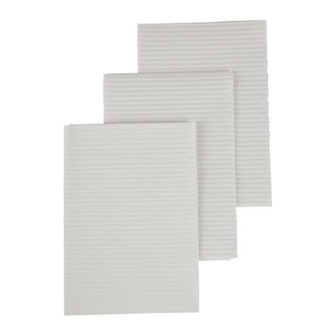 Henry Schein Inc. Towel Patient Dri-Gard 13 in x 19 in White 2 Ply Tissue / Poly 500/Ca - WESCEWH