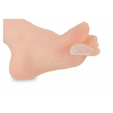 Silipos Crest Pad Gel-Toe Hammer Toe Silicone Gel Translucent Size Large Right 3/PK - 10445