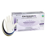 Henry Schein Inc. Gloves Exam Criterion PC Powder-Free Latex Medium 100/Bx, 10 BX/CA - 1025421