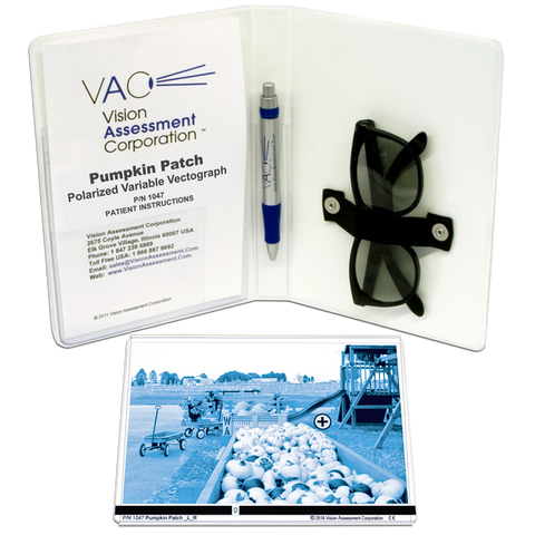 PUMPKIN PATCH POLARIZED VARIABLE VECTOGRAPH VISION THERAPY SYSTEM