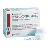 Henry Schein Inc. Cotton Roll Wrapped Medium Sterile 1.5 in 2000/Bx, 12 BX/CA - 1048192