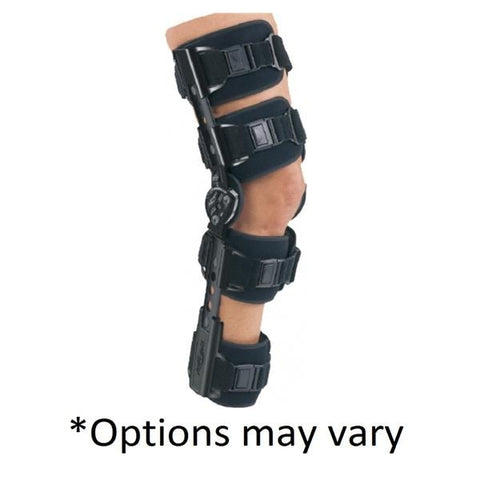 DJO, Inc Brace Post-Op TROM Advance Adult Knee Cool Foam Black Universal Each - 11-9114-9