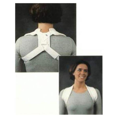 Bird & Cronin Brace Comfor Adult Clavicle Felt White Size X-Small Each - 0814-1231