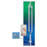 Apothecary Products Tube Empty Reconstitube Acrylic Metal Clamp W/ Srws/Wl Brckt/Adptr Cnctn Each - 25001