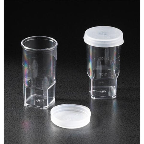 Globe Scientific Inc. Blood Count Vial With Attached Snap Cap/Graduations 1000/Ca - 107047