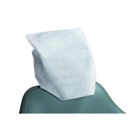 Crosstex International Cover Headrest 10 in x 13 in White Non Woven Fabric 500/Ca - L3C