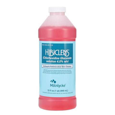 Molnlycke Healthcare Scrub Pre-Op Hibiclens 32 oz Bottle Scented 32oz/Bt, 12 BT/CA - 57532