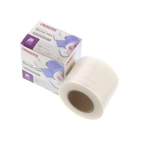 Crosstex International Barrier Finger Lift Film 4 in x 6 in Blue 1200/Rl, 8 RL/CA - BFBL