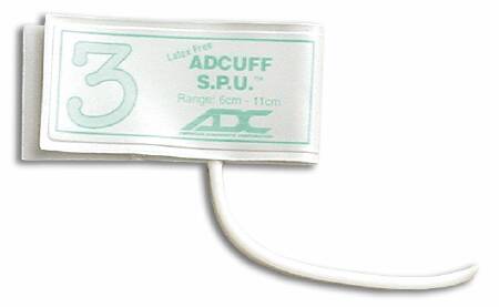 ADC American Diagnostic Corp Adcuff Blood Pressure Cuff, 1 Tube Bladder Adult Thigh Thigh 40 - 66 cm Nylon