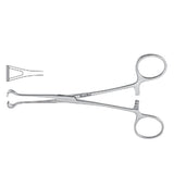 Miltex Forcep Tissue Babcock Meister-Hand 6-1/4" 9mm Wd Lp Jw Smooth Straight SS Each - Integra Miltex - MH16-44