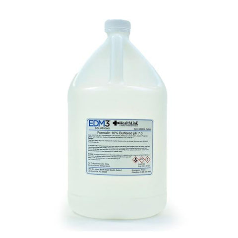 EDML, LLC Formalin Fixative Solution Neutral Buffered 10% 1gal Each - 400604