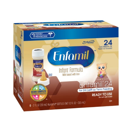 Mead Johnson Infant Formula Enfamil® 24 2 oz. Bottle Ready to Use