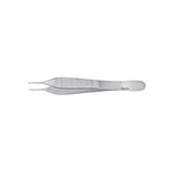 Miltex Forcep Tissue Adson Meister-Hand 4-3/4" .5mm Wd Jw/G40Jm Strt 1x2Tth Micro SS Each - Integra Miltex - MH17-2500