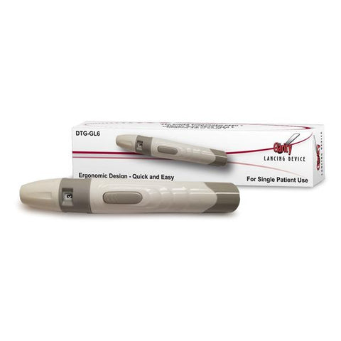 Diagnostic Test Group Device Clarity 28g/30g Non-Sterile White Lancing Each - DTG-GL6