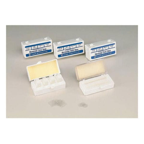Fisher Scientific Co. Fisherbrand Microscope Cover Glass 22x22mm #2/Square Edge 1/Pk - 12-540BP