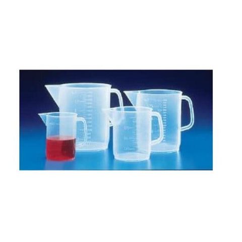 VWR Scientific Kartell Graduated Beaker Polypropylene Pour Spout Translucent 500mL Each - 13916-707