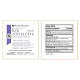 Henry Schein Inc. Towelette BZK 0.13% Benzalkonium Chloride White 100/Bx, 20 BX/CA - 1126735