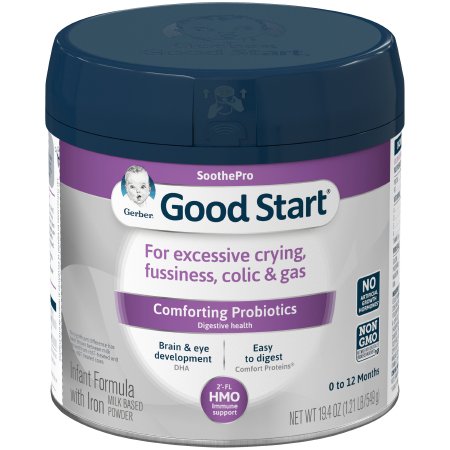 Nestle Healthcare Nutrition Infant Formula Gerber® Good Start® SoothePro 19.4 oz. Canister Powder - M-1133230-3768 - Case of 4