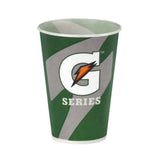 Quaker Oats Company Cup Drink Gatorade Paper 12 oz Green / Orange 2000/Ca - 50148SM-20
