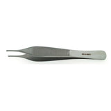BR Surgical, LLC Forcep Tissue Hudson 4-3/4" 1x2 Teeth Stainless Steel Each - BR10-18212