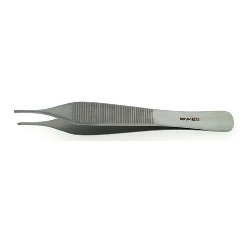 BR Surgical, LLC Forcep Tissue Hudson 4-3/4" 1x2 Teeth Stainless Steel Each - BR10-18212
