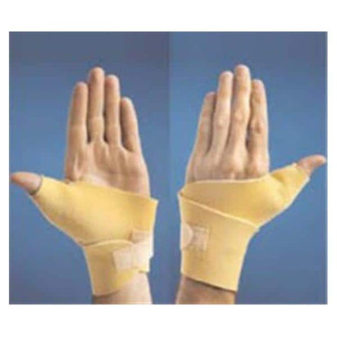 Patterson Med(Sammons Preston) Wrap Support Wrist/Thumb Neoprene Beige Size Small Universal Each - 7917-01