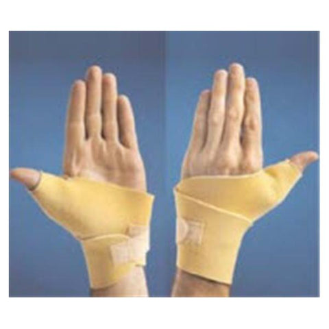 Patterson Med(Sammons Preston) Wrap Support Wrist/Thumb Neoprene Beige Size Medium Universal Each - 7917-02