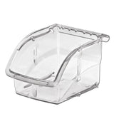 Akro Bin Shelf Insight 5-3/8x4-1/8x3-1/4" Ultra-Clear Polycarbonate 16/Package - Mils - 305A1