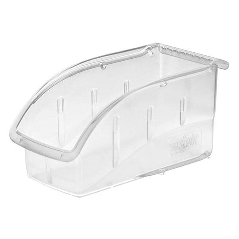 Akro Bin Shelf Insight 10-7/8x5-1/2x5-1/4" Ultra-Clear Polycarbonate 12/Case - Mils - 305B1