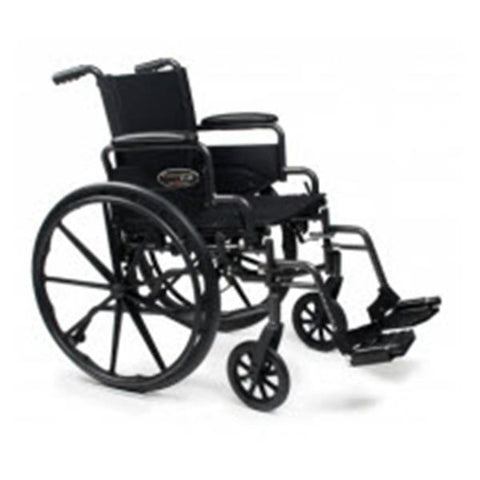 Graham Armpad Desk Length For Traveler L4 Wheelchair Black Foam 1/Pr - Field/Everest &Jennings - 90763022