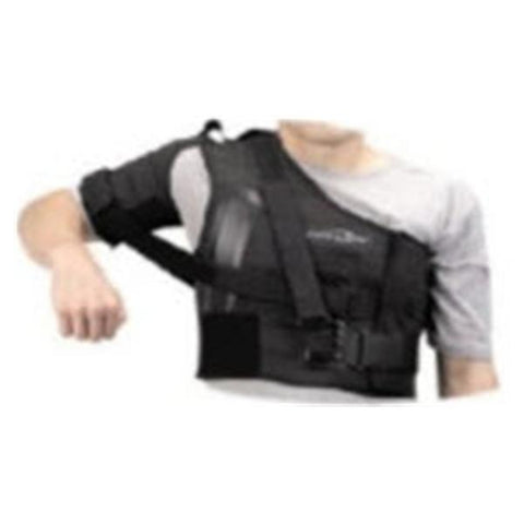 DJO, Inc Stabilizer Brace DonJoy Adult Shoulder Poly Lcr Black Size Medium Right Each - 11-1101-3-06000